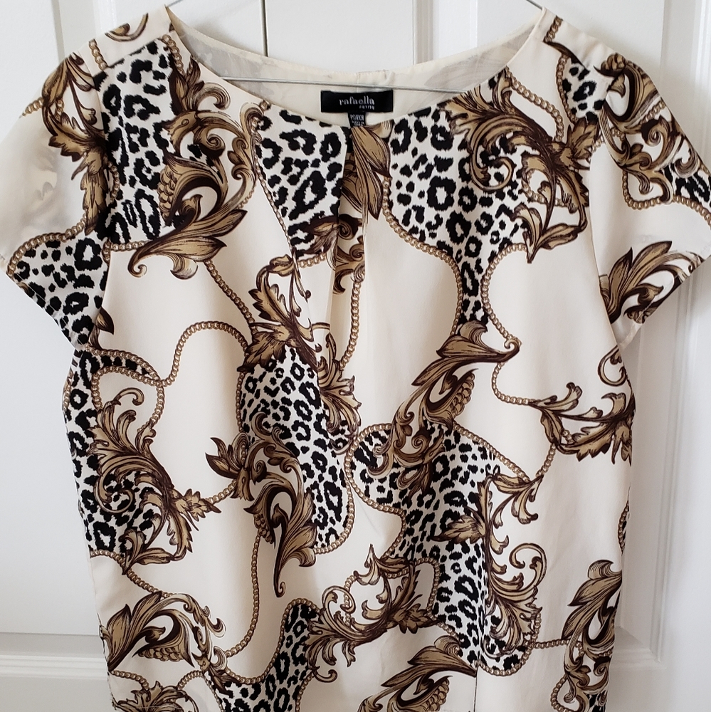 WOMENS RAFAELLA SZ S PETITE TOP - Picture 1 of 2
